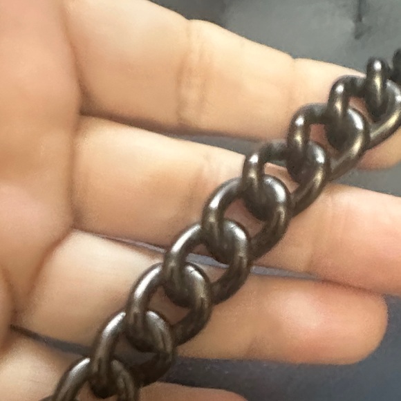Coach Metallic Chain Bracelet - Picture 9 of 12
